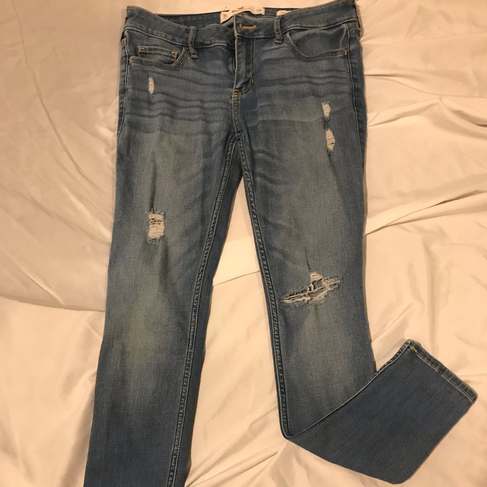 Hollister jeans low rise skinny